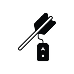 Hama Yumi  vector icon stock illustration
