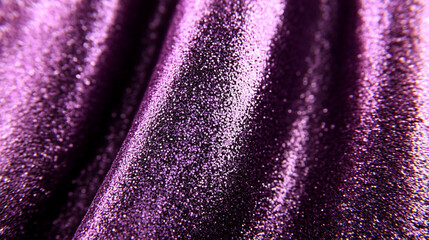 The background has a purple velvet texture with soft focus and a grainy effect. 