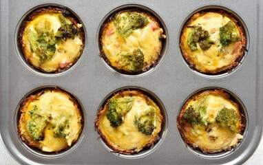 Egg muffins (frittata muffins)