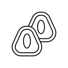 Daifuku  vector icon stock illustration