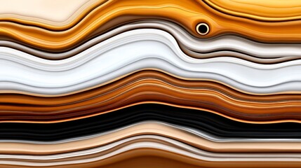 Vibrant Tapestry of Swirling Oil Paint Textures in Warm Tones