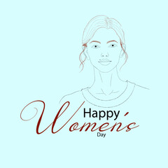 Gorgeous Women's Day Empowerment Poster