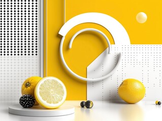 Warm Yellow Aesthetic with Soft Glow