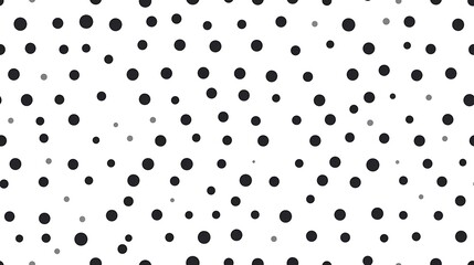 Abstract seamless pattern of small dots on a white  background