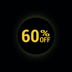 60% Off Poster for your Business