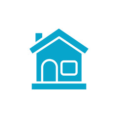 Fototapeta premium house icon Simple thin line stroke vector