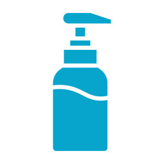 liquid soap icon Simple thin line stroke vector