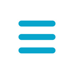 Obraz premium menu icon Simple thin line stroke vector