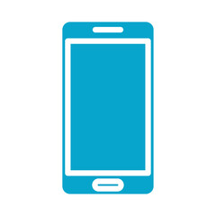 mobile icon Simple thin line stroke vector