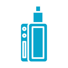 vape icon Simple thin line stroke vector