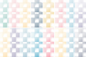 Fototapeta premium Vintage generative AI design featuring geometric patterns with creative retro aesthetic style