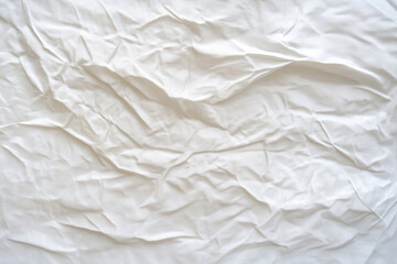 Obraz premium Crumpled white fabric adds soft texture to a bright, airy setting