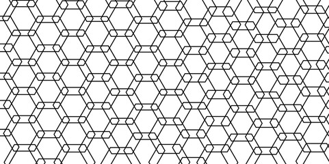 Abstract lined transparent illustration.Black Hexagonal Pattern Metallic background with black and gold 3d.Background pattern seamless geometric line abstract gold . Dark 3d geometric texture.