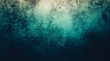 Fototapeta premium Dark green hues with soft texture creating a tranquil cosmic atmosphere.