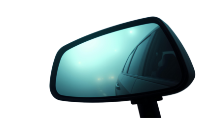 Photo of rearview mirror isolated on transparent background.png