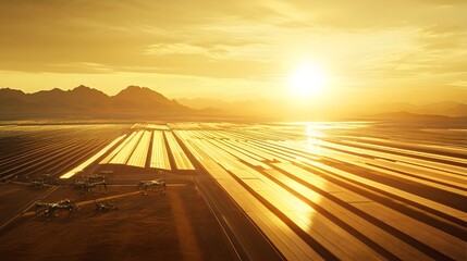 Fototapeta premium solar farm