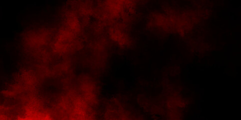 Red smoke in dark background, red textured stone wall background, abstract background with copy space for design, watercolor red or  black grunge background.