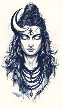 God Shiva  bhole shankar or mahashivratri Hindu God Shiva image