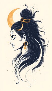 God Shiva  bhole shankar or mahashivratri Hindu God Shiva image