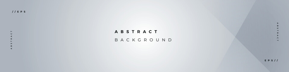Elegant abstract background linkedin banner presentation template