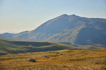 Fototapeta premium The Caucasian Biosphere Reserve. The high mountain of Oshten