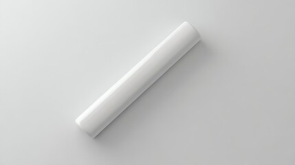 Blank popsicle or ice pop tube template for summer cold dessert. 