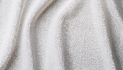 Fototapeta premium panorama of vintage white cloth texture and seamless background