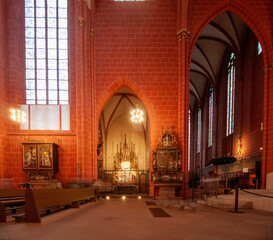 Interior of Frankfurt Cathedral, Germany