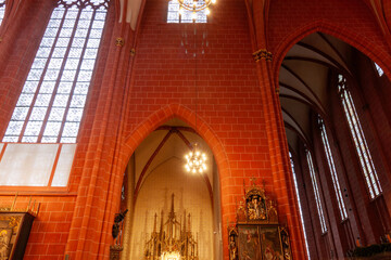 Interior of Frankfurt Cathedral, Germany