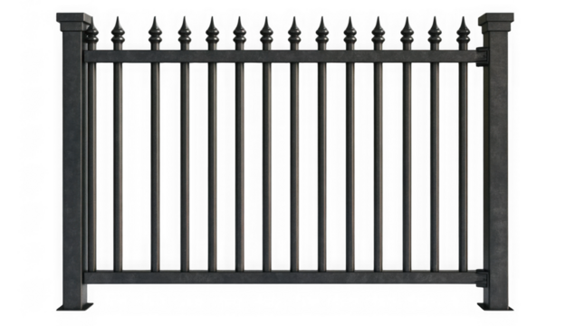 Prison bars isolated on transparent background. Steel metal or iron jail cell cage security lock grid, law and justice punishment for criminal, freedom, escape, guilty, arrest - Powered by Adobe