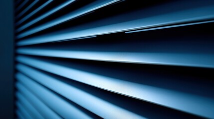 Abstract metallic blue lines for backgrounds, graphic design, & industrial themes