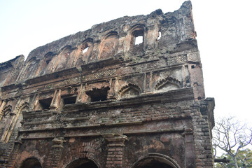 Naklejka premium Historical place Old Building Bangladesh 