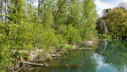 Blau-Radweg nach Blaubeuren zum Blaustein