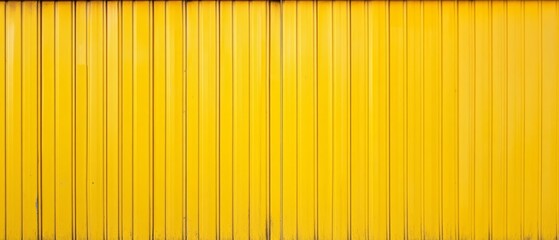 Bright Yellow Vertical Panels with Texture