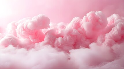 pink clouds background