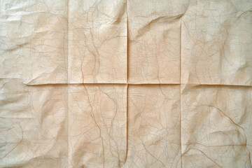 Vintage map spread across a surface shows intricate details of geography and routes