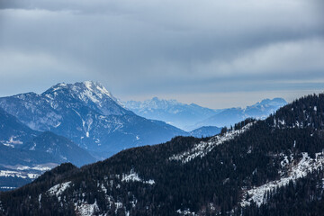 Obraz premium snow covered mountains