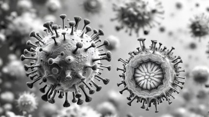Norovirus, Viral Particle, Gastroenteritis