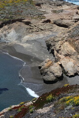 rocks on the beach, Point Lobos, Monterey, California