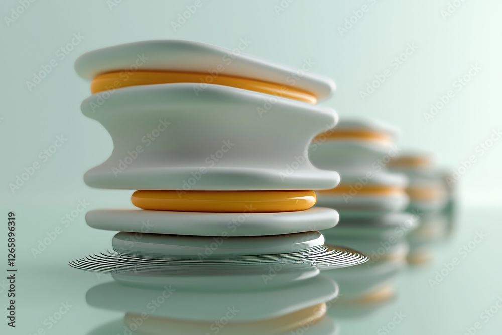 Aufkleber A close-up view of Cloud computing data storage technology