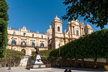 Baroque town of Noto in Sicily