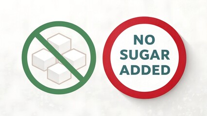 Promoting healthy nutrition a no sugar added approach to balanced diets in modern living