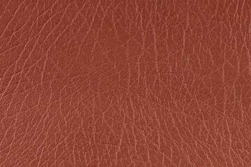 Fototapeta premium Brown pattern, design, leather fabric for sewing, dermantine, artificial leather texture background