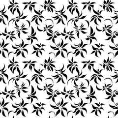 Fototapeta premium Repeating diagonally on a white background