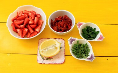 Gazpacho is a classic Spanish tomato soup flavored with mint, garlic, spices, and herbs. A must-try!