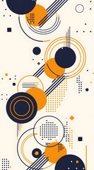 Obraz premium abstract background with circles