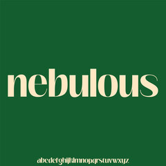 A modern techno lowercase alphabet font. digital typography vector illustration design