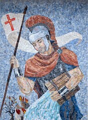 mosaic of jesus christ