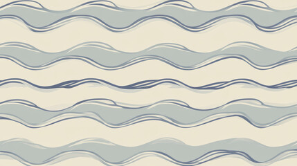 Flowing dark and bold wavy lines create seamless abstract pattern on light background, evoking sense of movement and fluidity. dynamic waves form modern and artistic design