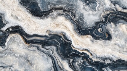 Elegant Onyx Texture Background with White, Gray and Black Veins